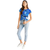 Ima Crew Neck Fitted Tee - Blissfully Brand